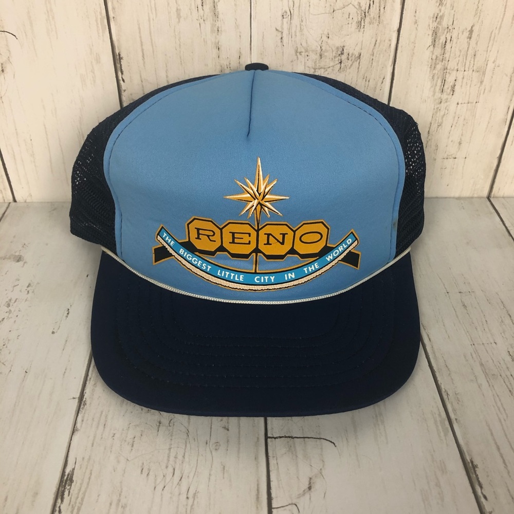 Reno Trucker Cap 2 Toned Blue